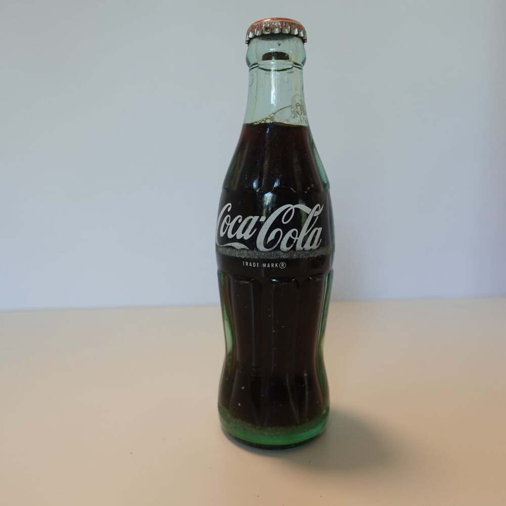 VTG Unopened Coca-Cola 6.5 Fl Oz Green Glass Bottle